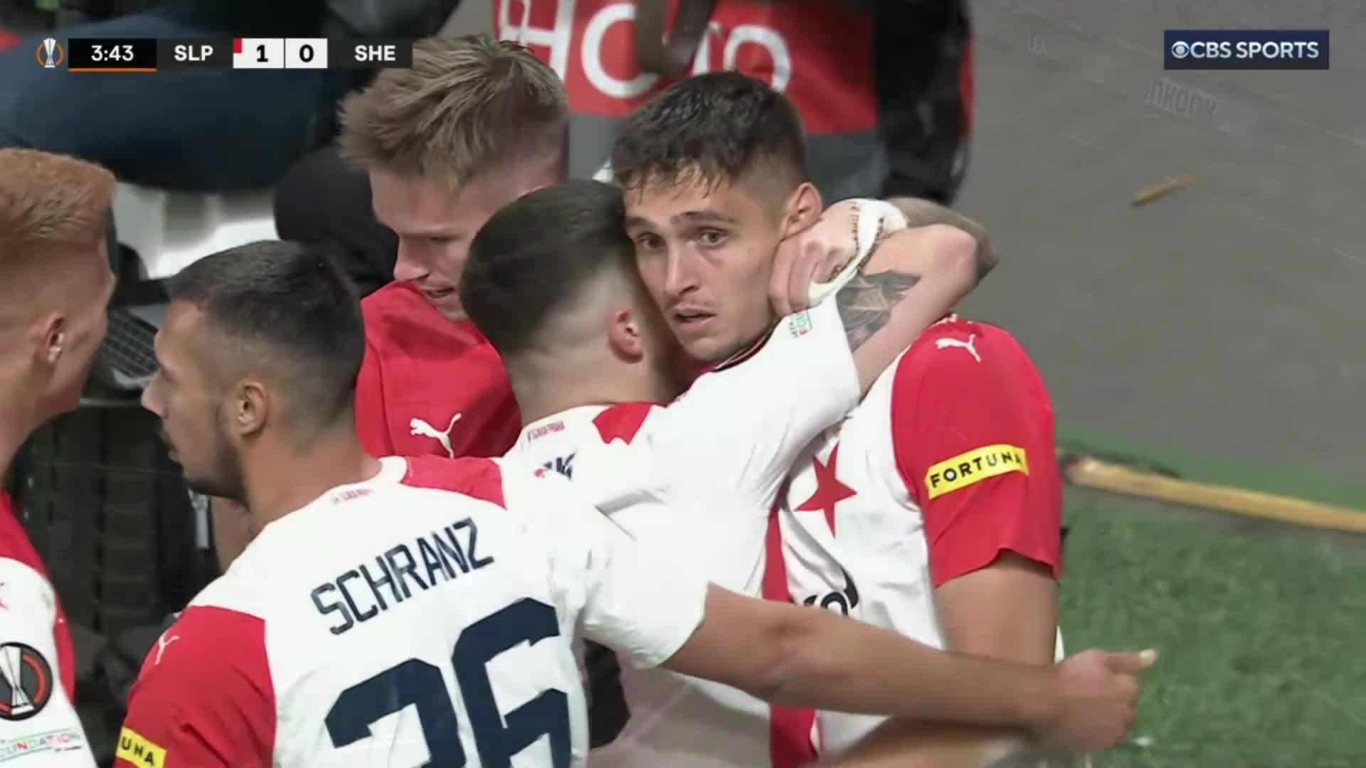 Slavia Prague vs. Sheriff Tiraspol - Game Highlights 